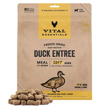 Vital Essentials Duck Entree Soft Nibs Dog Food 14oz
