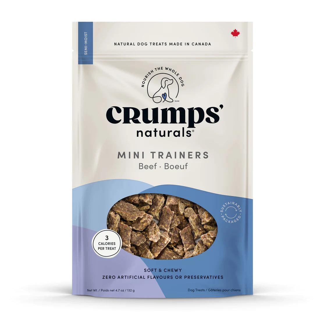 CRUMPS MINI TRAINER BEEF 132G - Tail Blazers Etobicoke