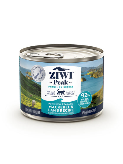 Ziwi Ziwipeak Cat Can Mackerel/Lamb (185g)