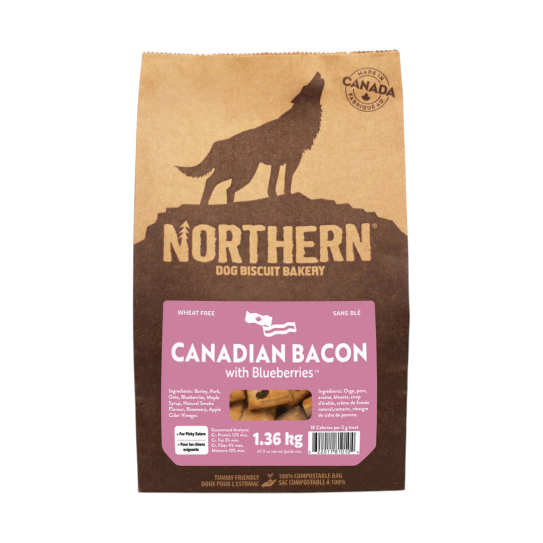 Northern Biscuit Canadian Bacon/Blueberries 1.36KG
