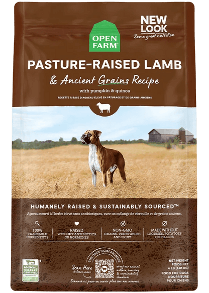 OPEN FARM LAMB/ANCIENT GRAIN 4LB - Tail Blazers Etobicoke
