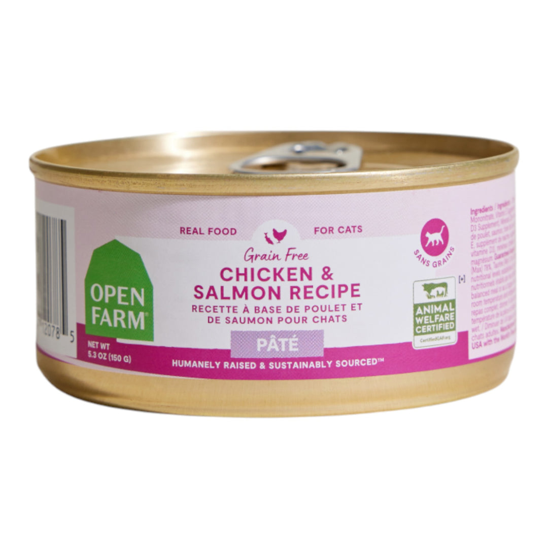 Open Farm Chicken/Salmon Pate Cat Can (2.8oz)