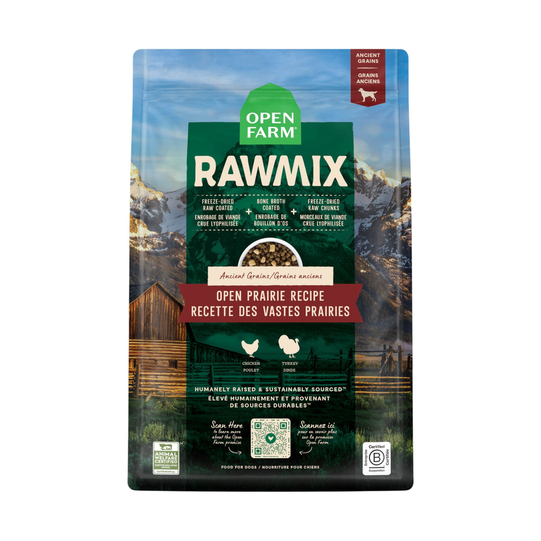 Open Farm Rawmix Open Prairie Ancient Grains Dog (3.5lb)