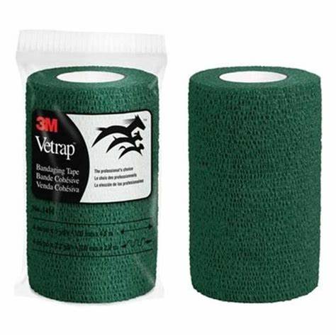 VET WRAP GREEN 4" X 5 YARDS