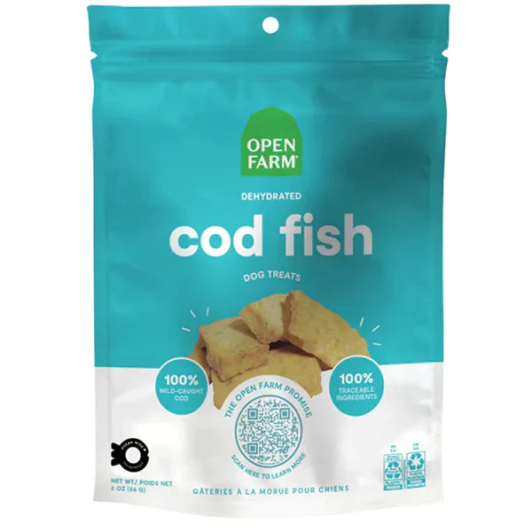 OPEN FARM TREAT COD FISH 2OZ - Tail Blazers Etobicoke