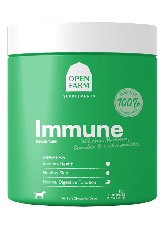 OPEN FARM IMMUNE CHEWS 90CT - Tail Blazers Etobicoke