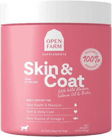 OPEN FARM SKIN/COAT CHEWS 90CT - Tail Blazers Etobicoke