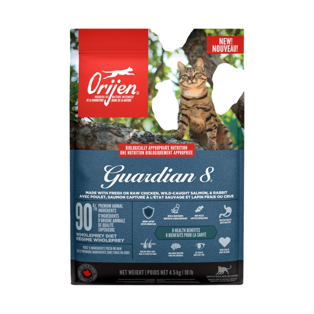 Orijen Guardian 8 Cat Kibble (4.5kg)