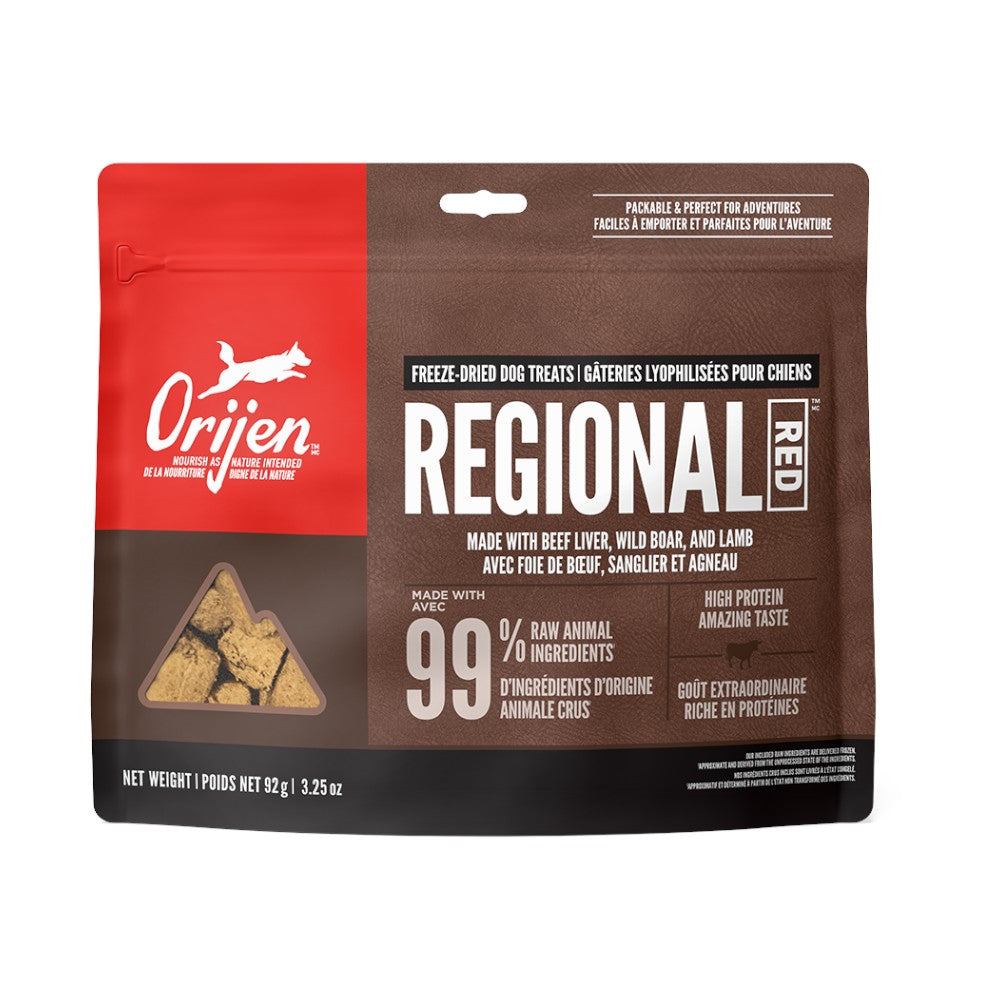 Orijen Freeze Dried Regional Red Dog Treat (92g)