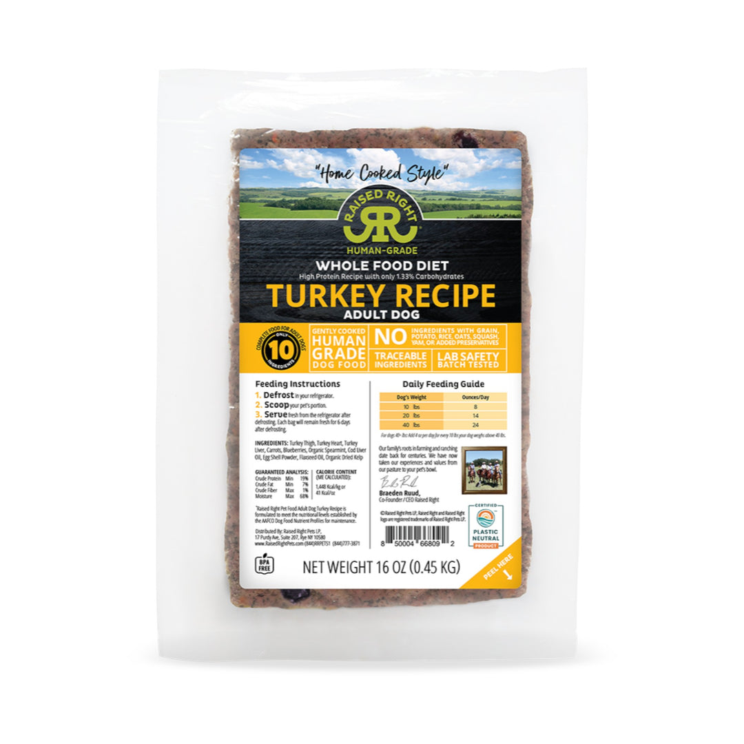 Raised Right Turkey Bulk (6lb)