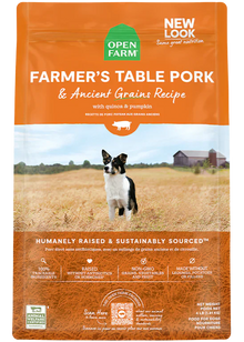 Open Farm Pork & Ancient Grains Recipe Adult Dog Food 4lb