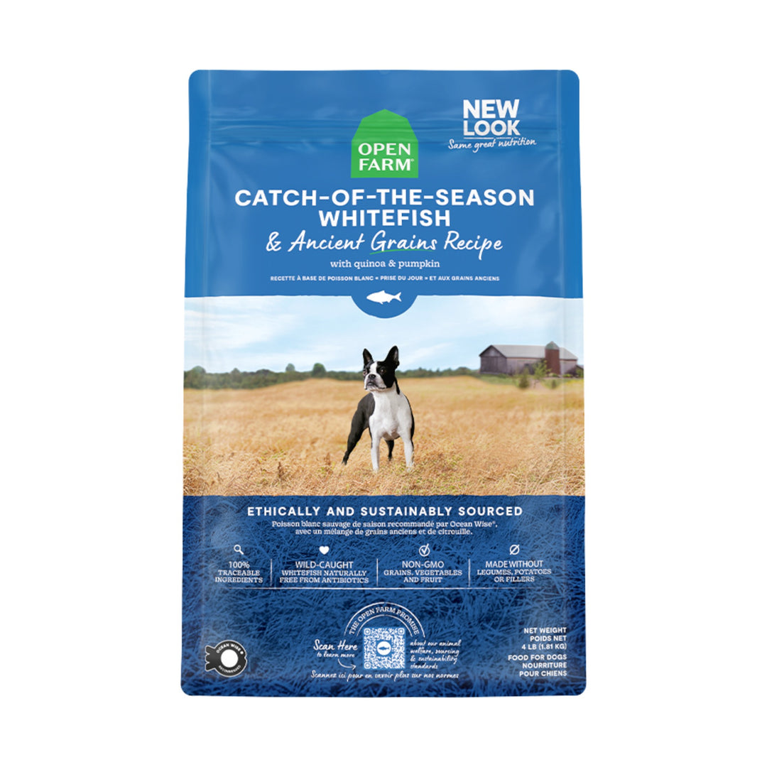 Open Farm Whitefish Ancient Grains (22lb)