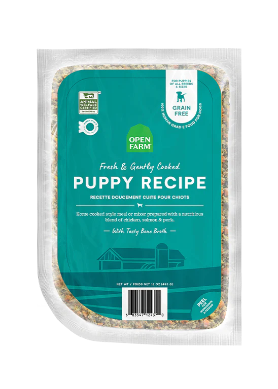 OPEN FARM COOKED PUPPY RECIPE 16OZ