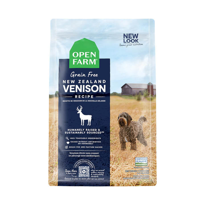 Open Farm New Zealand Venison Grain Free Dog (11lb)