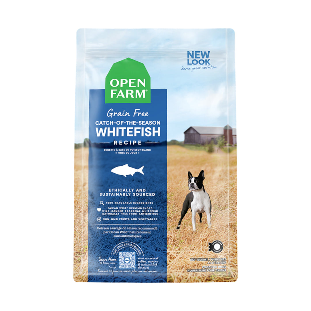 Open Farm Whitefish/Lentil Grain Free Dog (4lb)