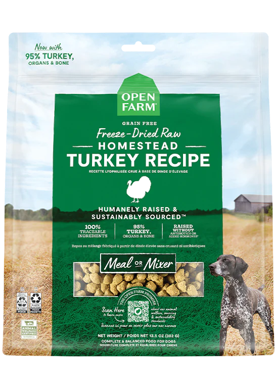 OPEN FARM FD TURKEY MORSELS  22OZ - Tail Blazers Etobicoke