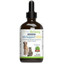 PET WELLBEING ITCH SUPPORT GOLD 4OZ - Tail Blazers Etobicoke