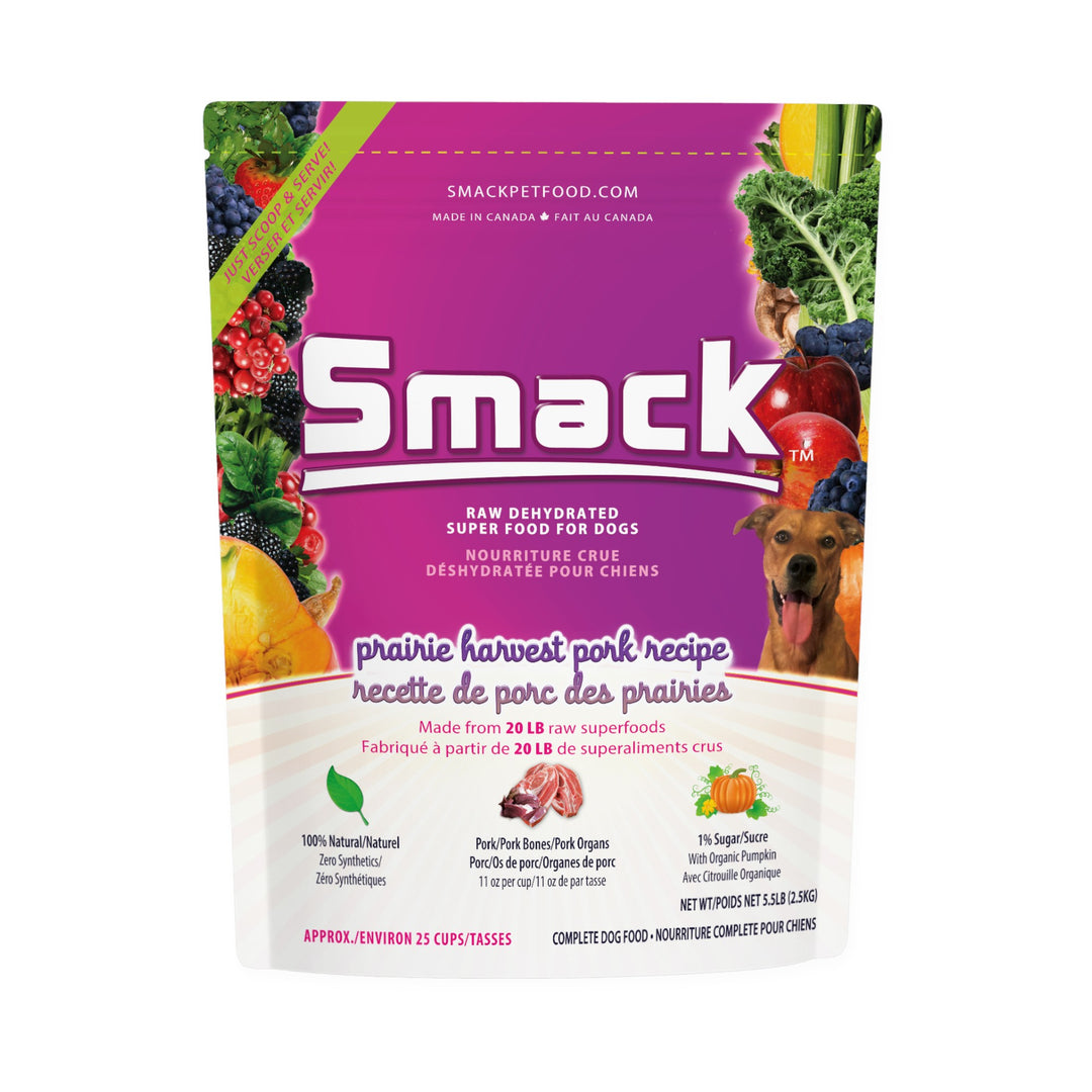 Smack Dog Dehydrated Prairie Harvest Pork (2.5kg)