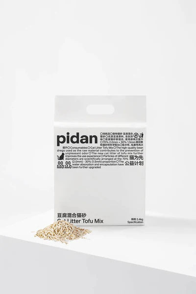 PIDAN CAT LITTER TOFU MIX BAG 2.4KG - Tail Blazers Etobicoke