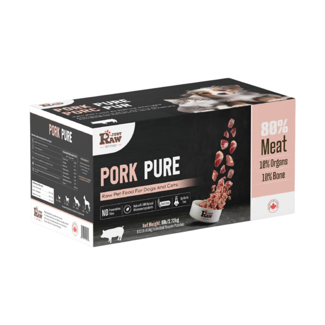 Just Raw Pure Pork (6lb)