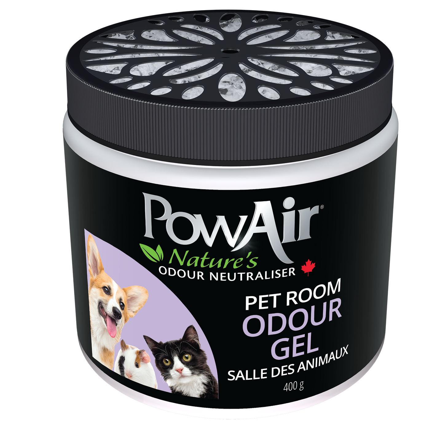 POWAIR PET ROOM ODOR GEL 400G - Tail Blazers Etobicoke