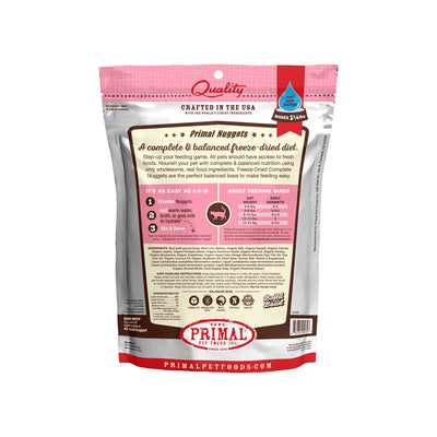 PRIMAL FREEZE DRIED BEEF/SAL CAT 14OZ - Tail Blazers Etobicoke