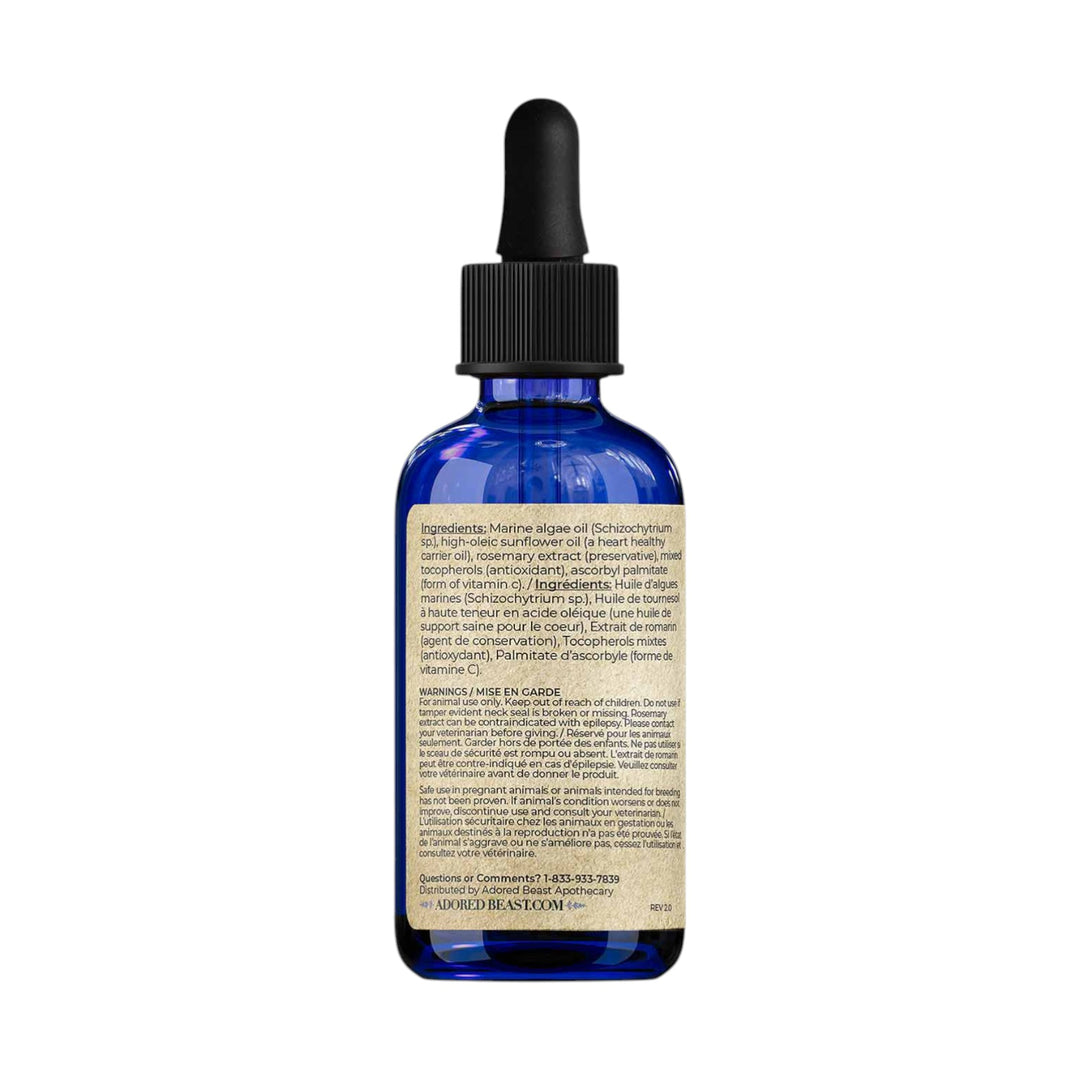 Adored Beast Potent-Sea Omega-3 Algae Oil (60ml)