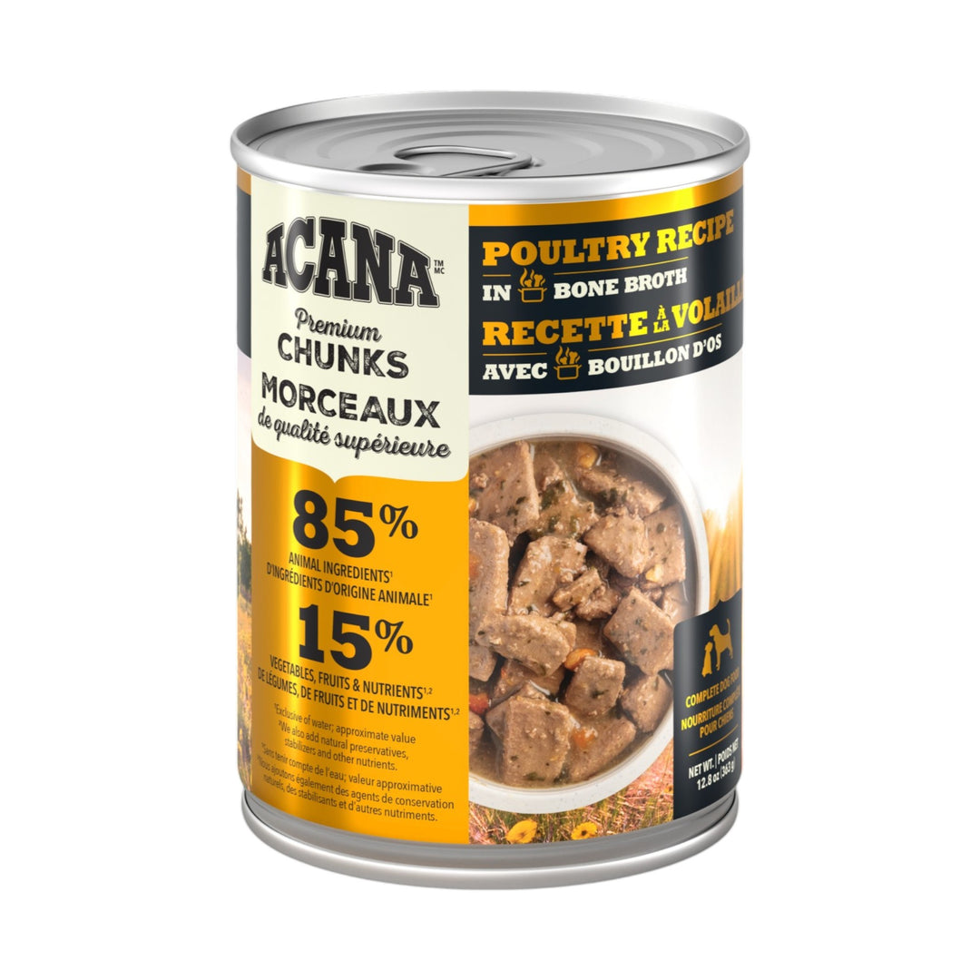Acana Poultry Recipe Dog Can (363g)