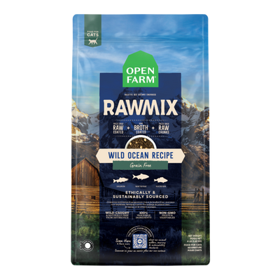 OPEN FARM RAWMIX OCEAN GF CAT 8LB - Tail Blazers Etobicoke