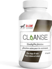 RAW SUPPORT CLEANSE 30CAP - Tail Blazers Etobicoke