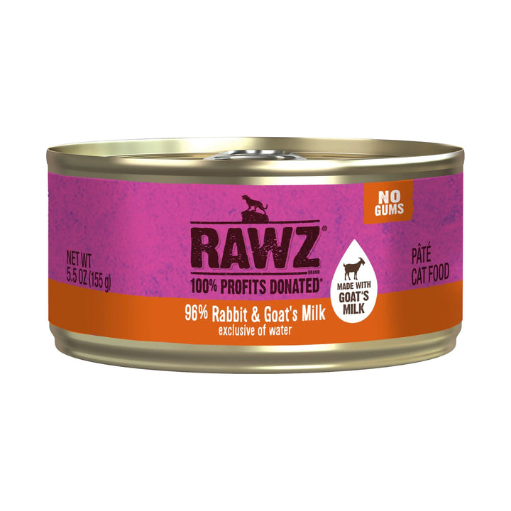 Rawz Rabbit &amp; Goats Milk Cat Can (5.5oz)