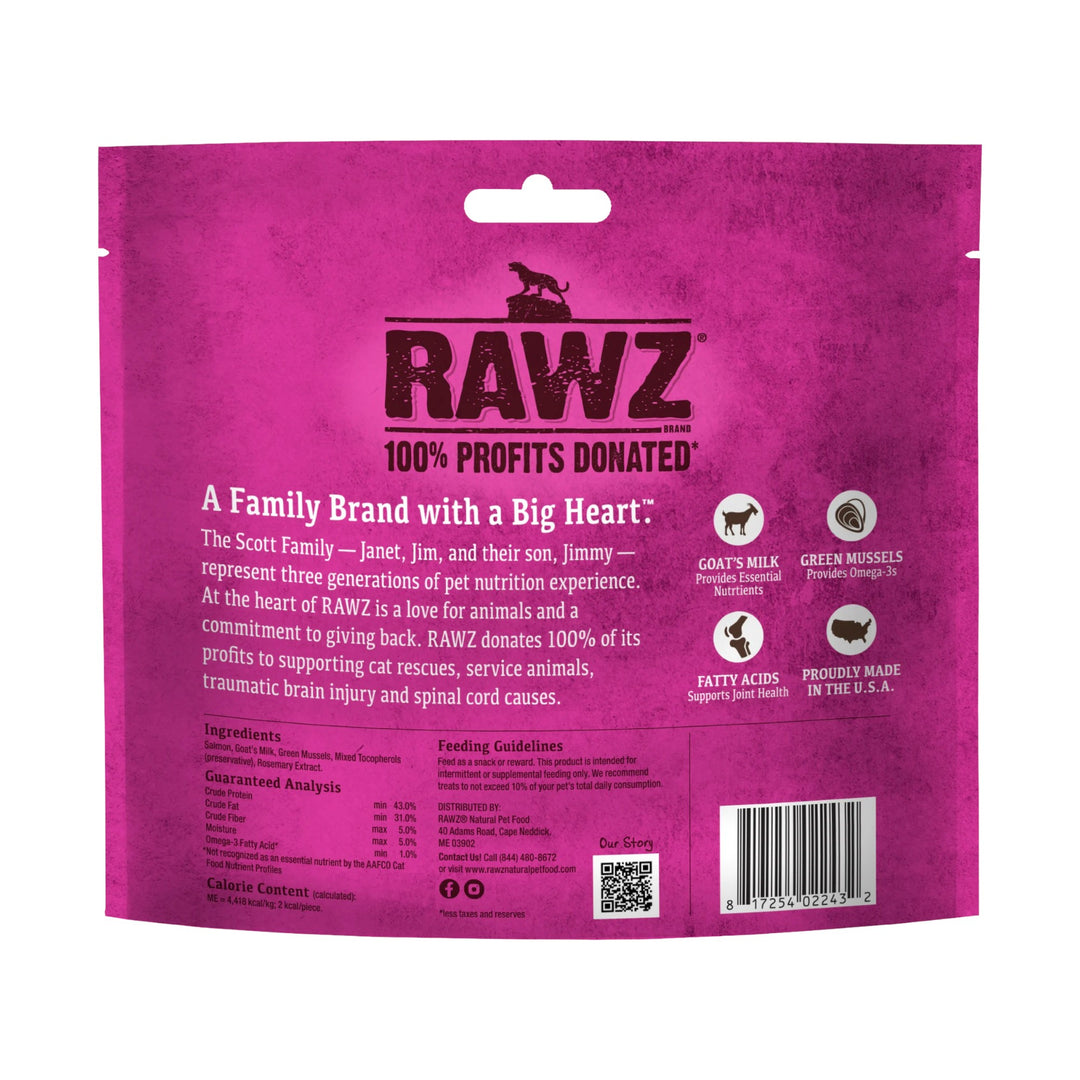 Rawz Wild Caught Salmon, Goat&