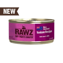RAWZ 94% Venison Recipe with Goat's Milk Pate Cat Food
