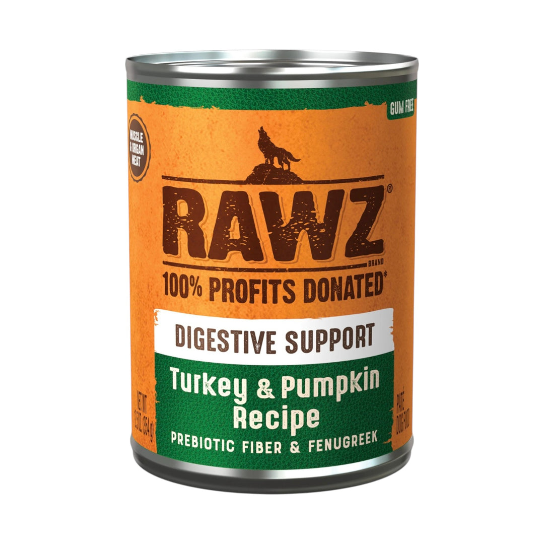 Rawz Digestive Turkey &amp; Pumpkin Canned Dog Food (12.5oz)