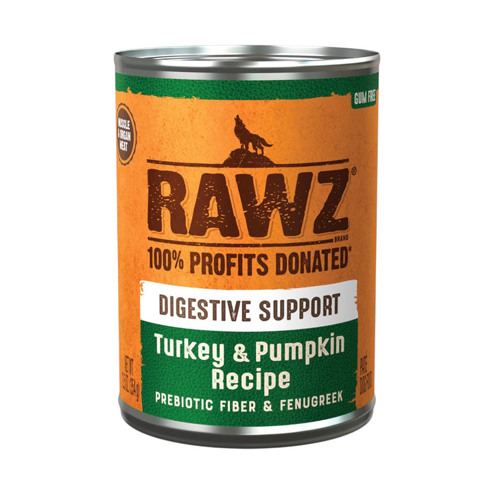 Rawz Digestive Turkey &amp; Pumpkin Canned Dog Food (12.5oz)