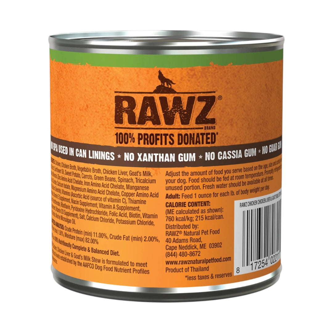 Rawz Stew Chicken, Chicken Liver &amp; Goat&
