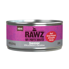 Rawz Senior Beef, Green Mussels & Pumpkin Cat Can (5.5oz)