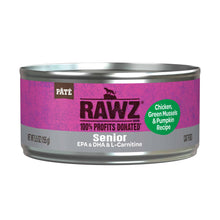 Rawz Senior Chicken, Green Mussels & Pumpkin Cat Can (5.5oz)