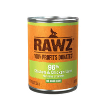 Rawz Chicken & Chicken Liver Canned Dog Food (354g)