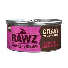 Rawz Gravy Salmon, Beef & Coconut Oil Cat Can (5.5oz)