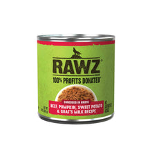 Rawz Shredded Beef, Pumpkin, Sweet Potato & Goat's Milk Dog Food (10oz)
