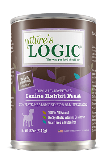 Nature's Logic Rabbit Dog Can (13.2 oz) - Tail Blazers Etobicoke