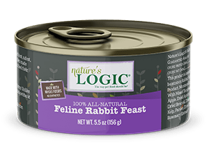 Nature's Logic Rabbit Cat Can (5.5 oz) - Tail Blazers Etobicoke