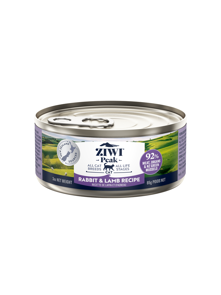 Ziwi Ziwipeak Cat Rabbit & Lamb Can (85g)