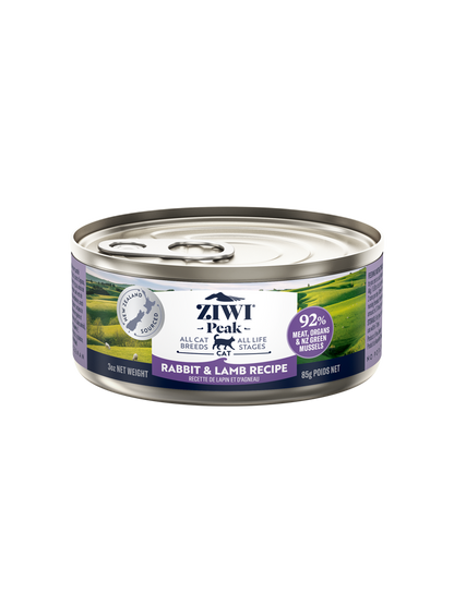 Ziwi Ziwipeak Cat Rabbit & Lamb Can (85g)