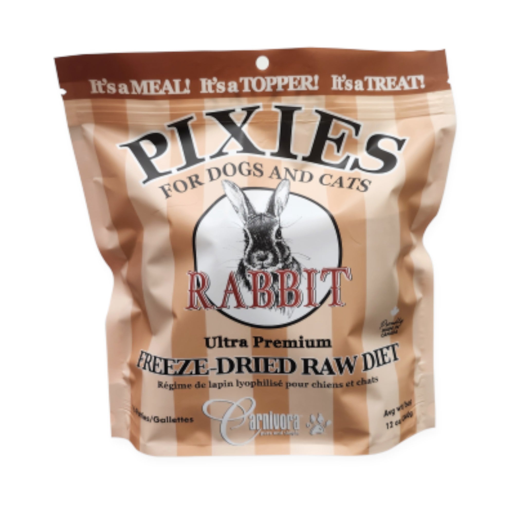 Pixies Freeze-Dried Rabbit (12oz) – Tail Blazers Etobicoke