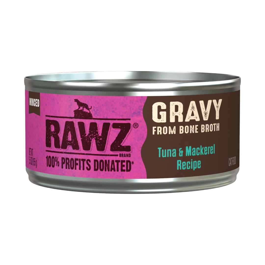 Rawz Gravy Tuna &amp; Mackerel Cat Can (5.5oz)
