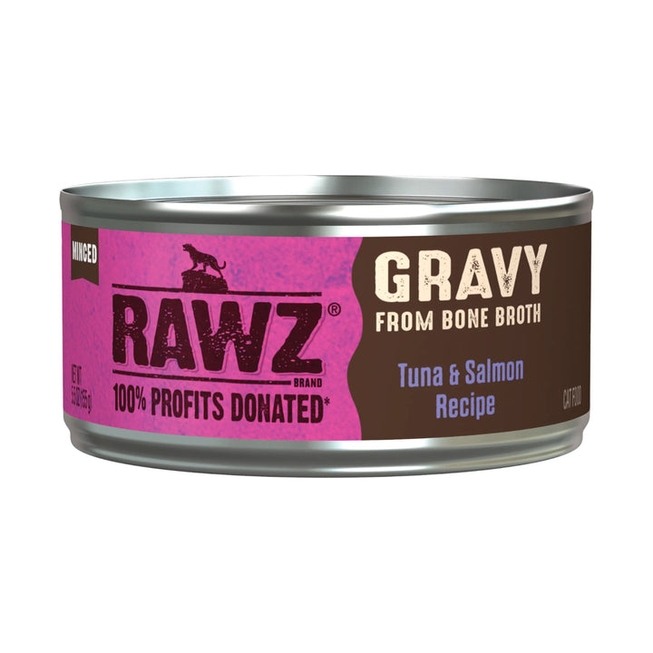 Rawz Gravy Tuna &amp; Salmon Cat Can (5.5oz)