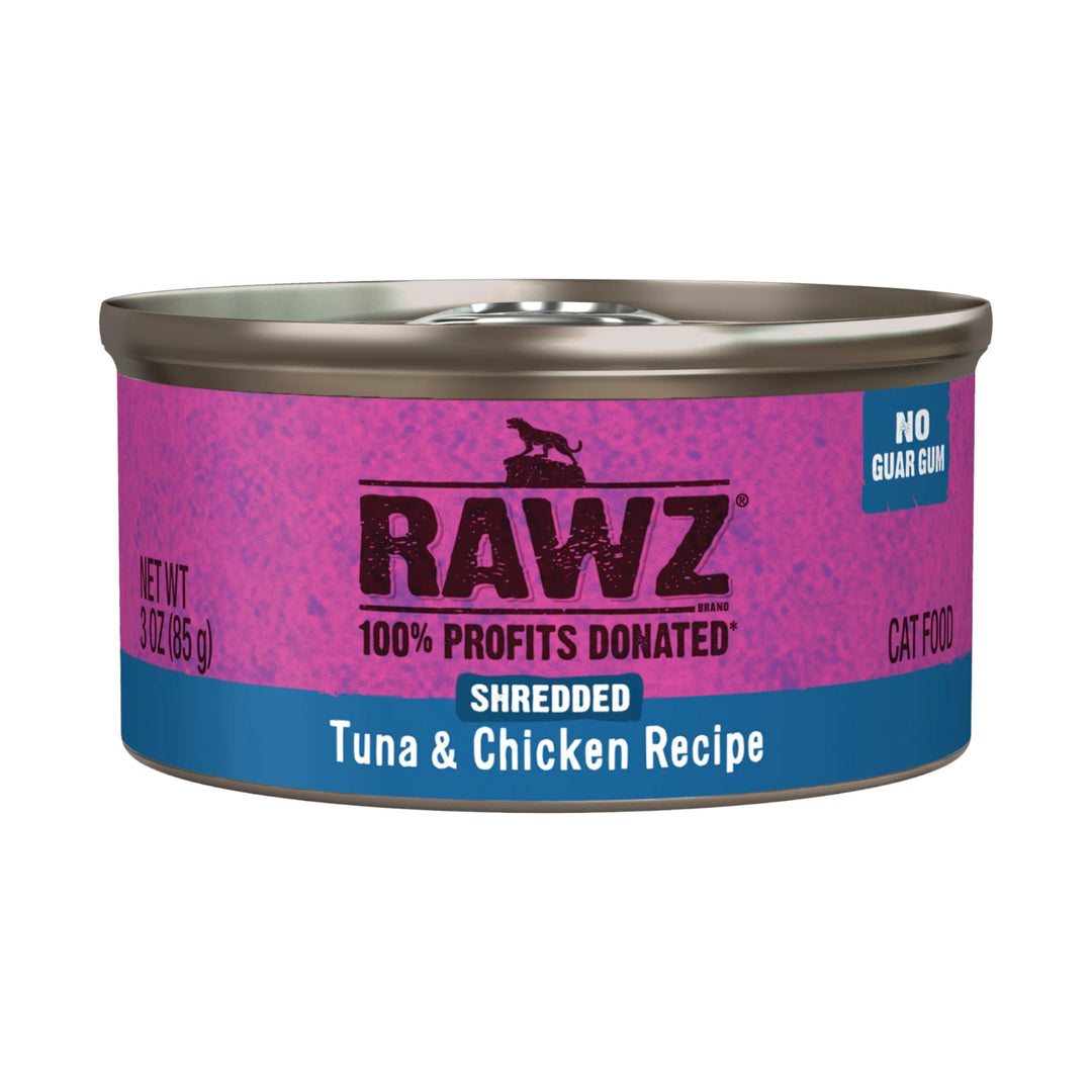 Rawz Shredded Tuna &amp; Chicken Recipe For Cats (3oz)