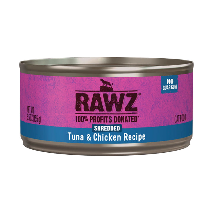 Rawz Tuna &amp; Chicken Shredded Cat Can (5.5oz)